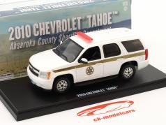 Chevrolet Tahoe Absaroka County Sheriff's Department 2010 Blanco 1:43 Greenlight