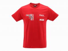 Team T-Shirt Team75 Motorsport DTM 2022 rød