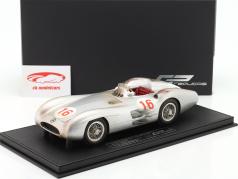 J. M. Fangio Mercedes-Benz W196 #16 vencedora italiano GP Fórmula 1 Campeão mundial 1954 1:18 GP Replicas