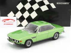 BMW 3.0 CSI Année de construction 1971 vert métallique 1:18 Minichamps