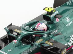 S. Vettel Aston Martin AMR21 #5 2do Azerbaiyán GP fórmula 1 2021 1:18 Minichamps