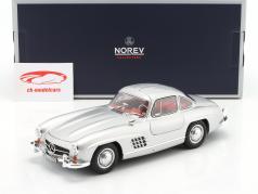 Mercedes-Benz 300 SL Coupe (W198) Gullwing 1954 silver 1:18 Norev