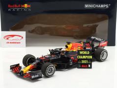 Max Verstappen Red Bull RB16B #33 vinder Abu Dhabi formel 1 Verdensmester 2021 1:18 Minichamps
