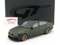 BMW M5 CS (F90) year 2021 mat green 1:18 GT-Spirit