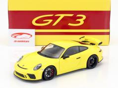 Porsche 911 (991 II) GT3 2018 гонки желтый 1:18 Minichamps/ 2. выбор