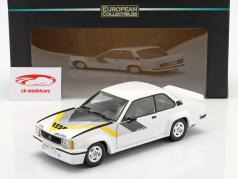 Opel Ascona 400 Ano de construção 1982 Branco / amarelo / Cinza / Preto 1:18 Sun Star