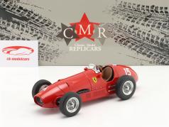 A. Ascari Ferrari 500 F2 #15 gagnant Britanique GP F1 Champion du monde 1952 1:18 CMR
