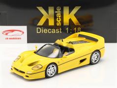 Ferrari F50 Cabrio Ano de construção 1995 amarelo 1:18 KK-Scale