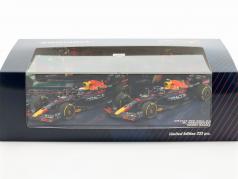 2-Car Set Verstappen #1 & Perez #11 saudita árabe GP Fórmula 1 2022 1:43 Minichamps