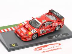 Ferrari F40 GTE #59 24h LeMans 1996 Nappi, Donovan, Ota 1:43 Altaya 