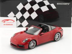Porsche 911 (992) Targa 4 GTS Año de construcción 2021 rojo 1:18 Minichamps