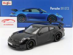 Porsche 911 (992) GT3 Anno di costruzione 2022 Nero 1:18 Maisto