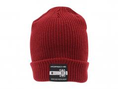 Porsche cappello di lana bordeaux rosso