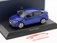 Dacia Logan bouwjaar 2021 blauw metalen 1:43 Norev