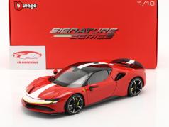 Ferrari SF90 Stradale Assetto Fiorano 2020 red 1:18 Bburago Signature