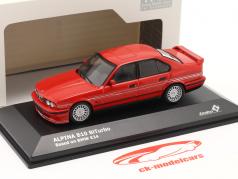 BMW Alpina B10 BiTurbo (E34) bouwjaar 1994 brilliant rood 1:43 Solido