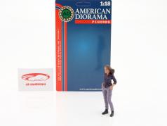 Car Meet Series 3 figura #5 1:18 American Diorama