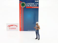 kampeerders figuur #5 1:18 American Diorama