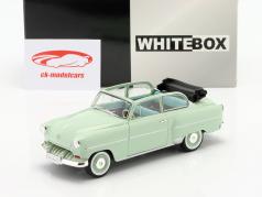 Opel Olympia Rekord Año de construcción 1954 verde claro 1:24 WhiteBox