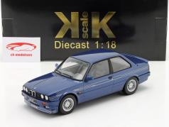 BMW Alpina C2 2.7 E30 Ano de construção 1988 azul metálico 1:18 KK-Scale