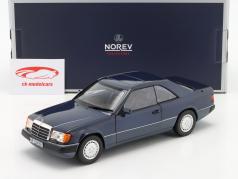 Mercedes-Benz 300 CE-24 coupe (C124) year 1990 nautical blue 1:18 Norev