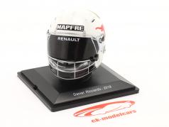 D. Ricciardo #3 Renault F1 Team Fórmula 1 2019 capacete 1:5 Spark Editions / 2. escolha