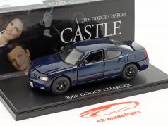 Dodge Charger LX 2006 serie TV Castle (2009-16) blu scuro 1:43 Greenlight