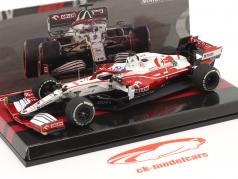 K. Räikkönen Alfa Romeo Racing C41 #7 Last Race Abu Dhabi formule 1 2021 1:43 Minichamps