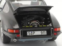 Porsche 911 S Coupe bouwjaar 1973 zwart 1:18 Schuco