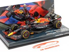 Max Verstappen Red Bull #1 Formule 1 Champion du monde 2022 1:43 Minichamps