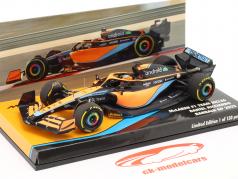 Daniel Ricciardo McLaren MCL36 #3 Bahrain GP formula 1 2022 1:43 Minichamps
