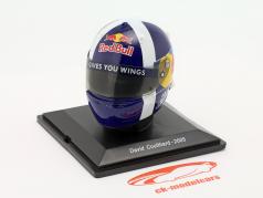 David Coulthard #14 Red Bull formule 1 2005 casque 1:5 Spark Editions