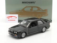 BMW M3 (E30) Год постройки 1987 черный металлический 1:18 Minichamps