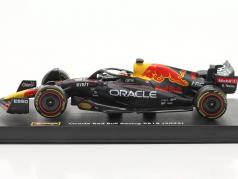Max Verstappen Red Bull RB18 #1 Fórmula 1 Campeão mundial 2022 1:43 Bburago