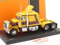 Peterbilt 359 camion Anno di costruzione 1973 giallo / Marrone 1:43 Ixo