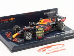 M. Verstappen Red Bull RB16B #33 vincitore Abu Dhabi formula 1 Campione del mondo 2021 1:43 Minichamps