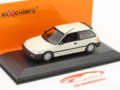 Honda Civic 建設年 1990 白 1:43 Minichamps