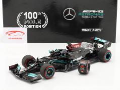 L. Hamilton Mercedes-AMG F1 W12 #44 100º Pole Position Espanhol GP Fórmula 1 2021 1:18 Minichamps