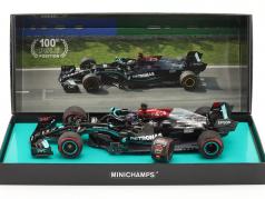 L. Hamilton Mercedes-AMG F1 W12 #44 100e Pole Position Spaans GP formule 1 2021 1:18 Minichamps
