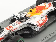 M. Verstappen Red Bull Racing RB16B #33 Turks GP formule 1 Wereldkampioen 2021 1:43 Spark