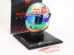 Sergio Perez #11 3-й мексиканский GP формула 1 2021 шлем 1:4 Schuberth