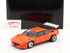 Lamborghini Urraco Rally ano de construção 1974 laranja 1:18 Kyosho