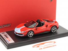 Ferrari 296 GTS ano de construção 2022 corsa vermelho / azul 1:43 LookSmart