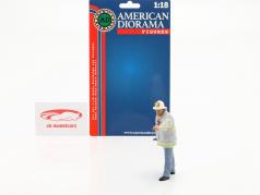 Firefighters Fire Captain Figur 1:18 American Diorama