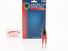 Pin Up Girl Carroll Figur 1:18 American Diorama