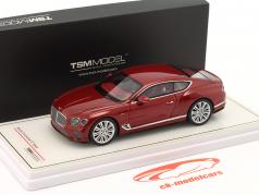 Bentley Continental GT Speed Anno di costruzione 2022 candy rosso 1:43 TrueScale