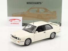 BMW M3 (E30) ano de construção 1987 Branco 1:18 Minichamps