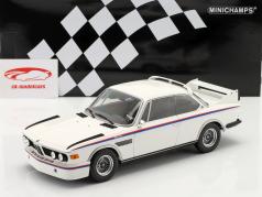 BMW 3.0 CSL (E9) Année de construction 1973 Blanc 1:18 Minichamps