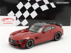 Mercedes-Benz AMG GT-R Anno di costruzione 2021 rosso metallico 1:18 Minichamps