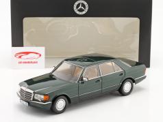 Mercedes-Benz 560 SEL (V126) 建設年 1985-1991 マラカイトグリーン 1:18 Norev
